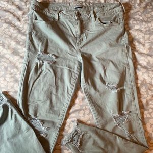 American Eagle Ripped Jeggings